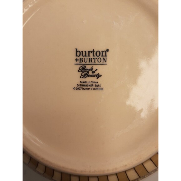 Burton and Burton Teapot  Birds of Beauty tea pot Design Vintage VGC No Chips - Picture 6 of 6